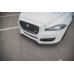 Накладка сплиттер на передний бампер на Jaguar XJ IV